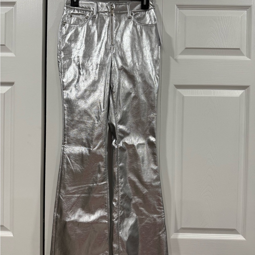 Love, Fire Shimmering Silver Skirt